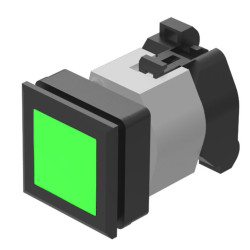 Element wykonawczy przycisku, Siłownik, do uzytku z: Urządzenia przełączające, Czarny, Chwilowy