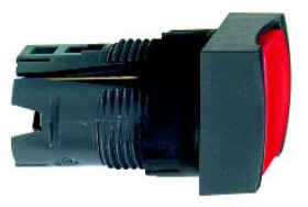 Główka przyc. kwadr. czerw. O16, z sam. powr. bez ozn. ZB6CA4