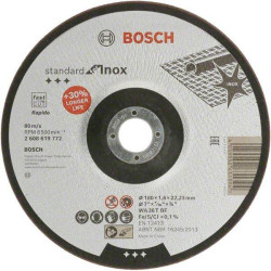 Bosch 2608619772 Standard Inox Cutting Disc 180mm Steel Reliable Performance