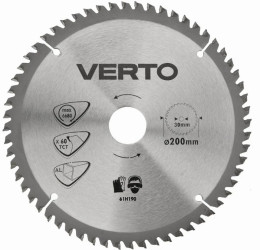 Tarcza do pilarki widiowa 200 x 30 mm 60 zębów do aluminium 61H190