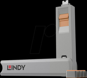 40428 USB-C port lock (1x key, 4x locks), orange
