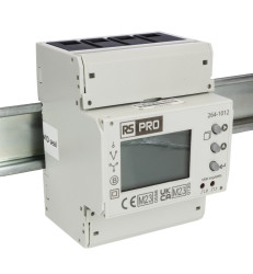 Miernik energii Modbus RS485 1, 3 -fazowy RS PRO 495 (Phase) V ac, 285 (Phase and Neutral) V ac, 100A, 65Hz