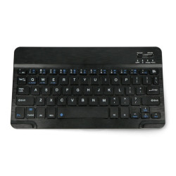Klawiatura bezprzewodowa Bluetooth 3.0 - czarna - 10 cali