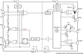 Automotive 5.7kVrms, 2.5A/5A single-channel isolated gate driver with active protection features