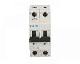 Wyłącznik nadprądowy 2P C 2A 10kA DC FAZ C2/2-DC 279134