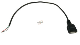 USB GNIAZDO Z KABLEM 25cm 4pin