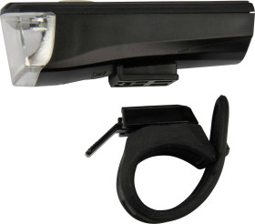 FISCHER FAHRRAD Zestaw oświetlenia rowerowego 85338 LED bateryjne czarny