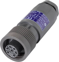 ifm Electronic E1001A Złącze niekonfekcjonowane czujnika/aktuatora E1001A, piny: 7, 1 szt.