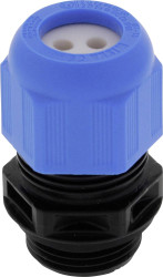 Wiska 10109528 Dławnica kablowa odporna na wstrząsy, z odciążnikiem (reduktorem naprężeń), z uszczelnieniem M25 poliamid