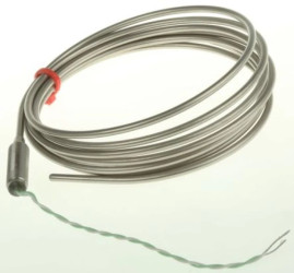 Termopara typ K do +1100C 2m kabel 100mm, Inconel 600 IEC