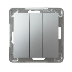 IMPRESJA Łącznik potrójny srebrny ŁP-13Y/m/18