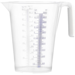 Pressol 07 065 Graduated Beaker 5L PP 1pc Durable Easy to Read