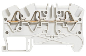 Blok zacisków przelotowych Legrand 12AWGZacisk sprężynowy 372 raster: 5mm 20 (CSA) A, 20 (UL) A, 32 (IEC) A, 36 (Ie) A