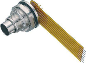 binder 09 0427 65 08-20 Złącze męskie kołnierzowe złącze męskie z kołnierzem Seria: 712 Łączna ilość styków: 8 1 szt.