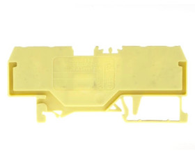 Złączka szynowa 4-przewodowa 2,5mm2 żółta 280-832 /100szt./