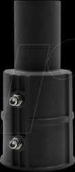 ELED900303 Street light adapter, 80 to 60 mm, in black, fixed