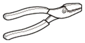Szczypce do zaciskania końcówek kablowych, przewód od 0,5 do 16mm2 AT1PA2