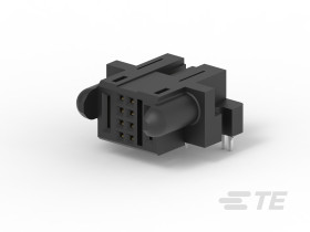 Wtyk PCB 10 -pinowe 4 -rzędowe raster: 2.54mm Gniazdo do montażu na płytce drukowanej Kątowy Montaż na płytce