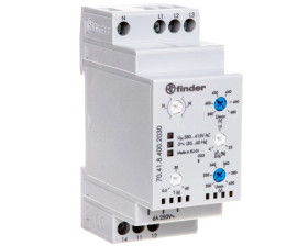 Przekaźnik nadzorczy kontroli napięcia 3-fazowy kontrola N, zaniku faz, rotacji, asymetria 1P 6A 380-415V 70.41.8.400.2030