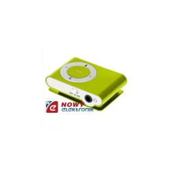 Odtwarzacz MP3 QUER z czyt.ziel z czytnikiem kart zielony