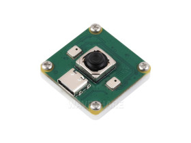 Waveshare IMX378 12MP USB Camera (A), Supports 30 FPS Output, Better Sensitivity In Low-Light Condition, Distortion-Free, Onboar