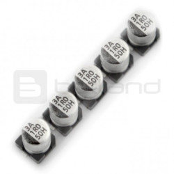 Kondensator elektrolityczny 1uF/50V SMD - 5 szt.