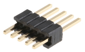 Złącze szpilkowe 5-pinowe raster: 1.27mm -rzędowe HARWIN Przewlekany 1.0A