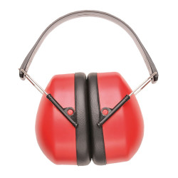 Ear Muffs Folding Red SNR 30dB Per Pair