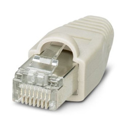 Złącze RJ45 Męski Złącze RJ45 Przewlekany Cat5 Phoenix Contact, proste 8-żyłowe