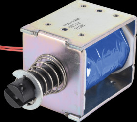 TDS-12M KOMBI Solenoid monostable, 12 mm, 15.1 N, 7.5 W