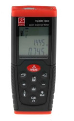 Miernik laserowy, RSLDM-100H, 0,05→ 100m, Klasa wyzwalania Class 2, 1,5 mm, LCD, 635nm
