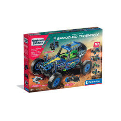 Zestaw konstrukcyjny Laboratorium Mechaniki - Samochód terenowy - Clementoni 50918