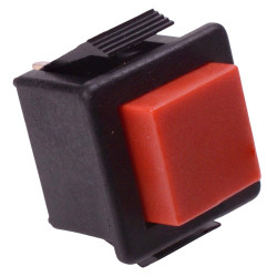 1445NC Red Momentary Changeover Push Button Switch SPDT 3A
