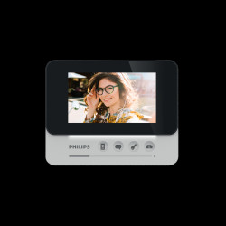 Monitor Philips WelcomeEye AddCompact do rozbudowy zestawów z serii WelcomeEye Compact. 4.3" ekran. sterowanie bramą. interkom 5