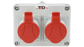 Rozdzielnica Budowlana Rs-05 2X32a/5P 400V 05.013