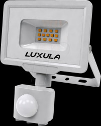 LX400224 LED floodlight, 10 W, 4000 K, 1000 lm, white, IP65, ... , sensor