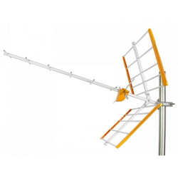 Antena TV DVB-T TELEVES TDT "Y" 13dB DVB-T UHF Żółta LTE