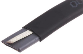 Kabel grzewczy, wydajność: 20W/m, kabel: Samoczynna regulacja, dł.: 20m, Maks. +80C (bez zasilania)