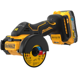 DEWALT DCS438E2T-GB DCS438E2T XR BL Cut Off Tool 18V 2x 1.7Ah POWERSTACK™ Li-ion
