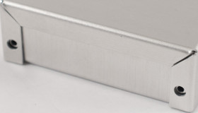 Aluminum enclosure, (L x W x H) 81 x 56 x 28 mm, natural, IP32, 1411CU