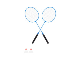 Zestaw do badmintona REBEL ACTIVE 2x rakietka, 2x lotka