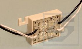 Moduł LED-4x2000R czerwony 12VDC EEC SS-Q4R Pbf