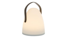 Lampa Stołowa Luka Kolor Biały Mat/Brąz Tworzywo, Led 20 Lm 3000K Ip20...