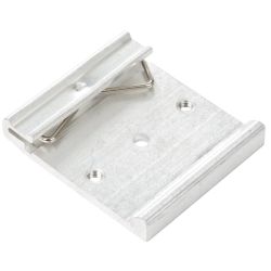 DIN rail mounting clip