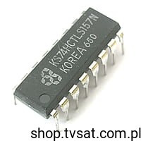 KS74HCTLS157N Quad Multiplexer DIP16 SAMSUNG