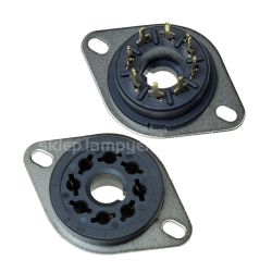 Podstawka lampowa oktal do druku VTB8-PTS Gold Belton