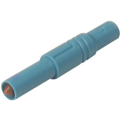 SKS Hirschmann 934 097-102 4mm Safety LAS S G Lamella Plug 1000V 24A Blue