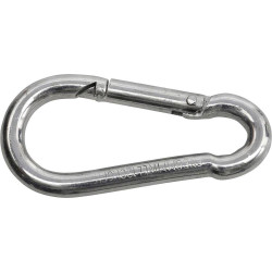 SWG 680 154 851 80 Fire Brigade Spring Hook Galvanised Steel 50x5 mm