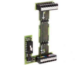 Dwupozycyjna płytka przystosowująca kasetę sterowniczą do systemu SmartWire-DT 115991