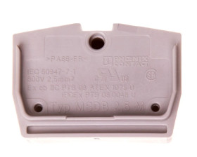 Złączka przelotowa 2,5mm2 szara MSDB 2,5-M 3244258 /50szt./
